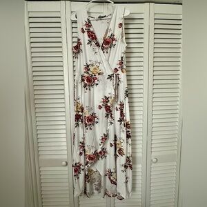 J for Justify Floral High Low Sundress